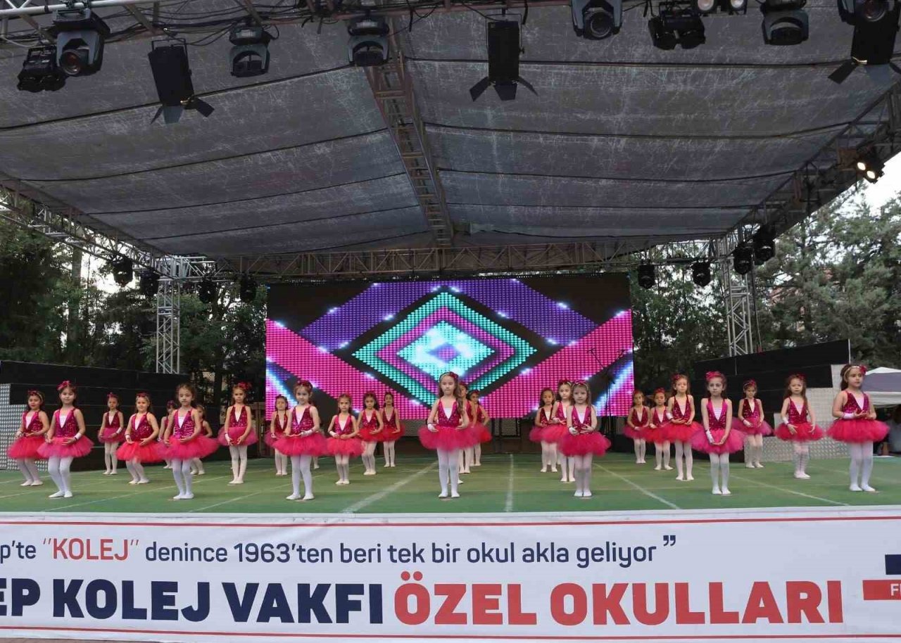 GKV Anaokulu öğrencilerine muhteşem kep töreni