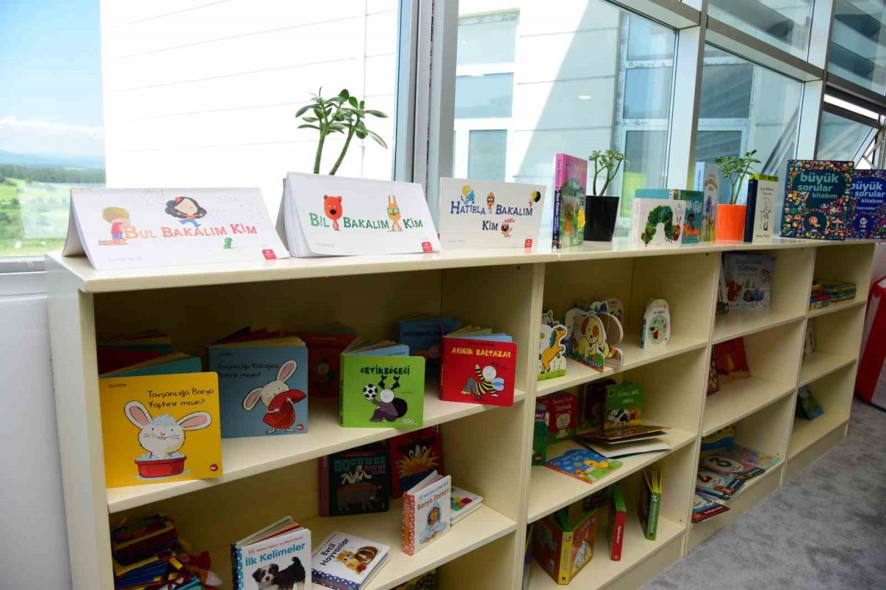 Bu kütüphane çocuklara kitap sevgisini aşılayacak