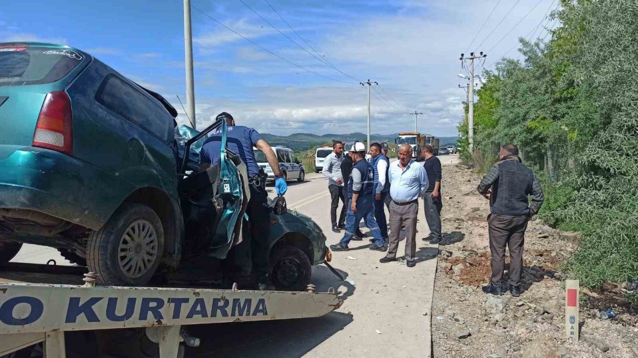 13 yaşındaki Furkan’ın hayatını kaybettiği kazanın görüntüleri ortaya çıktı