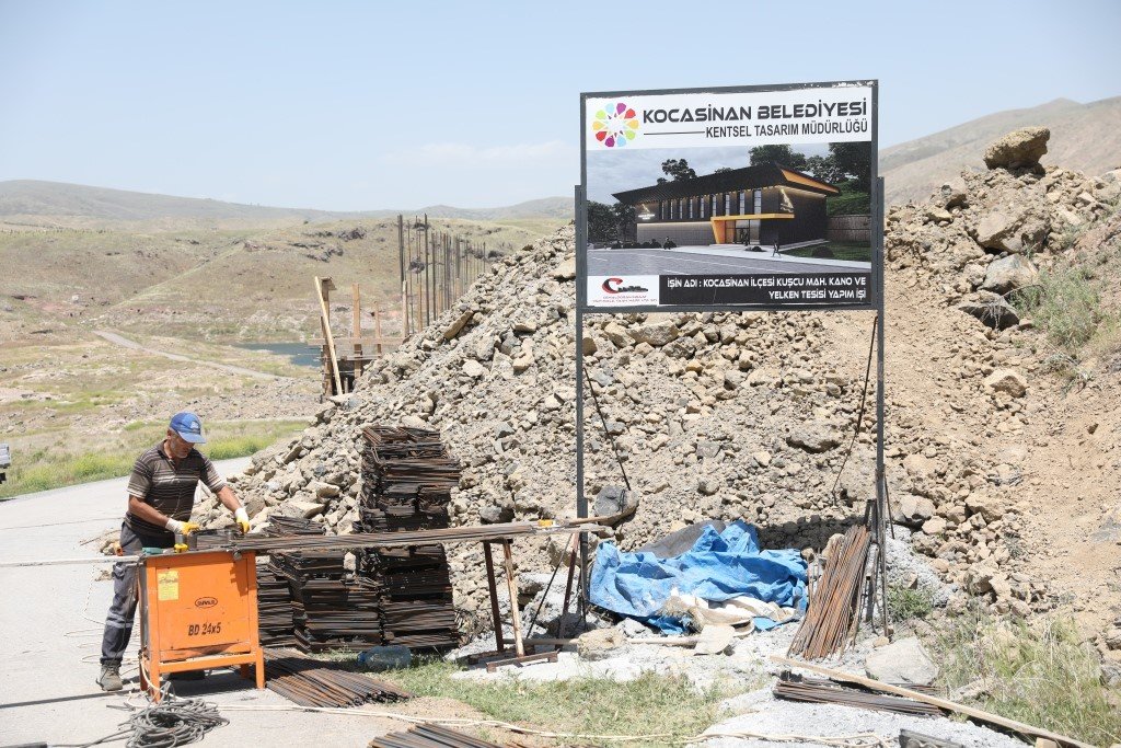 Kayseri’nin Denizi Kuşçu’ya Kano ve Yelken Tesisi