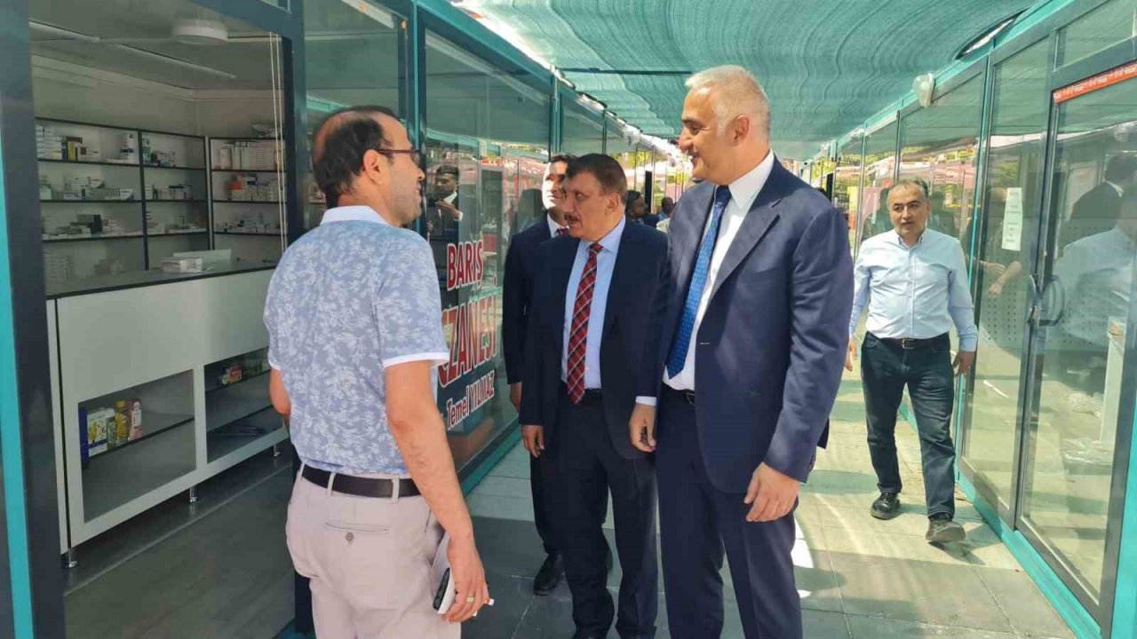 Kültür ve Turizm Bakanı Ersoy, Malatya’da incelemelerde bulundu