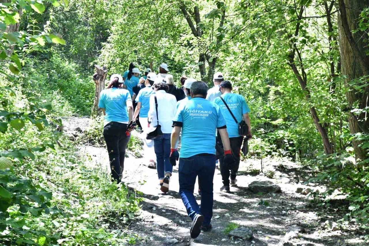 Kıbrıs Kanyonu’nda Çevre Haftası’nda temizlik yapıldı