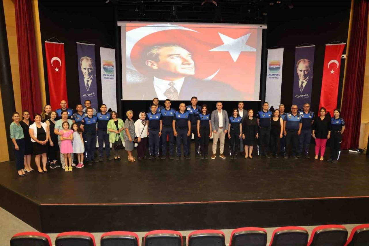 Marmaris’te 8 zabıta asil memurluğa geçti