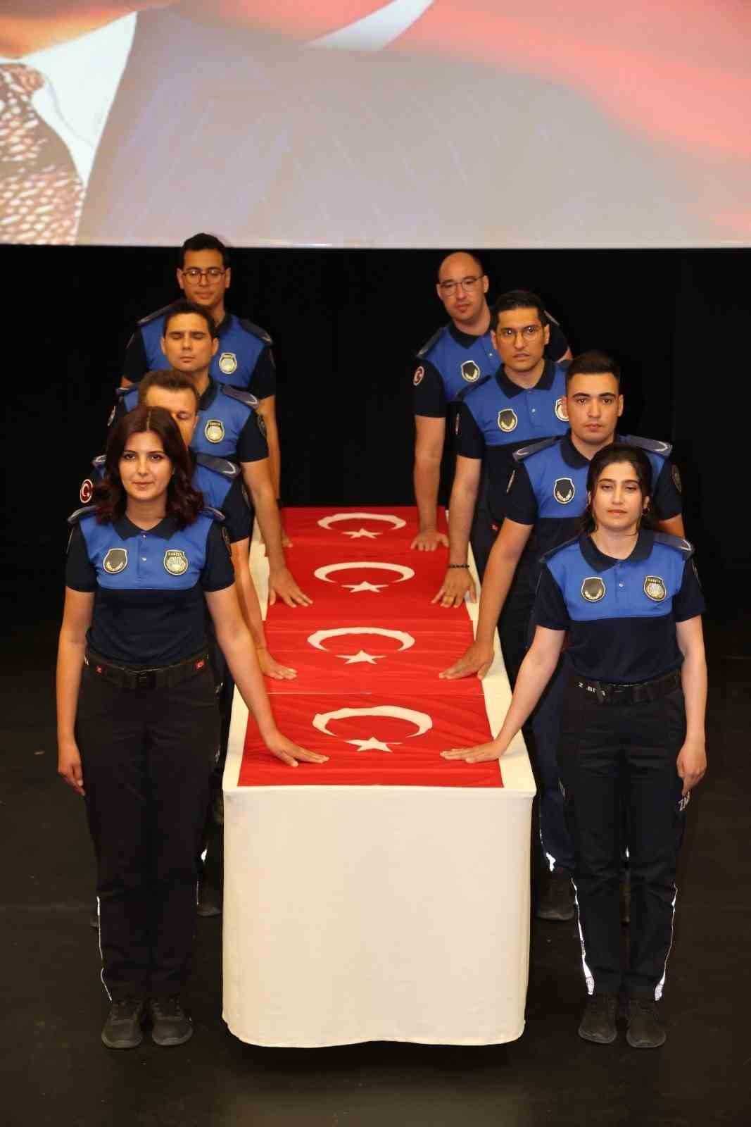 Marmaris’te 8 zabıta asil memurluğa geçti