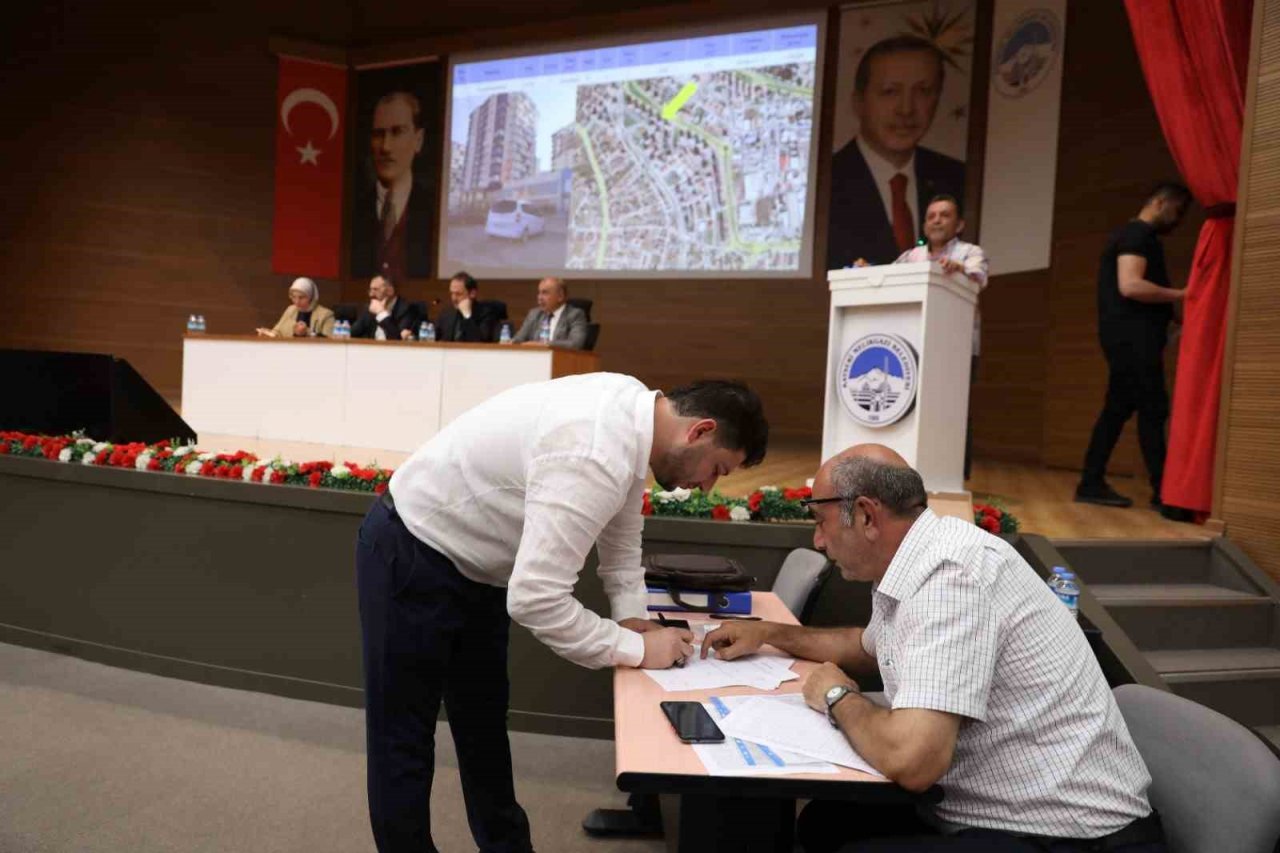 Melikgazi; 29 adet kentsel dönüşüm dairesi ve 1 adet villayı ihale ile sattı