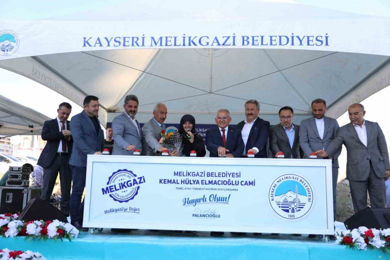 Kemal-Hülya Elmacıoğlu Cami’nin temeli atıldı