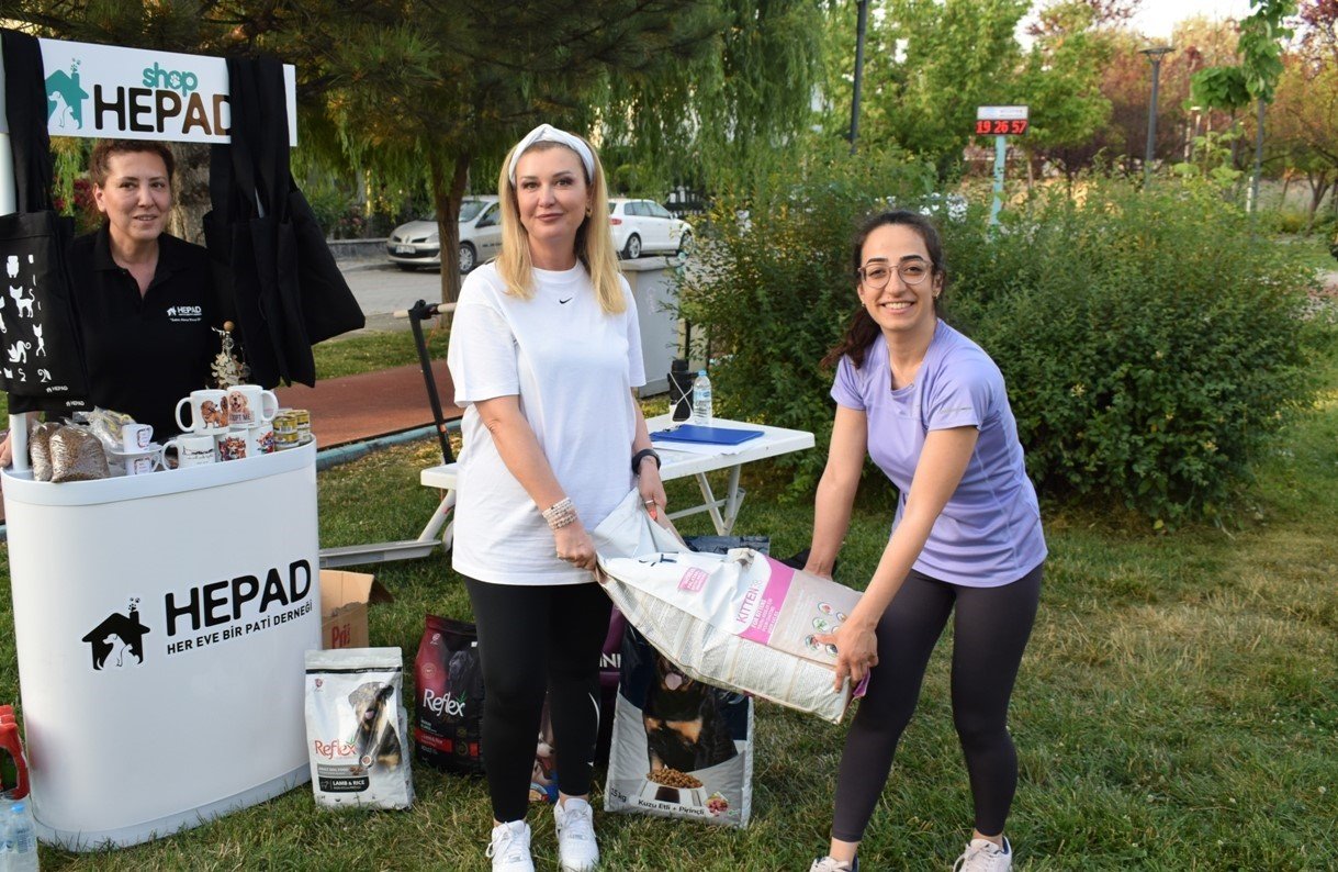 Nilüferliler yoga için buluşuyor