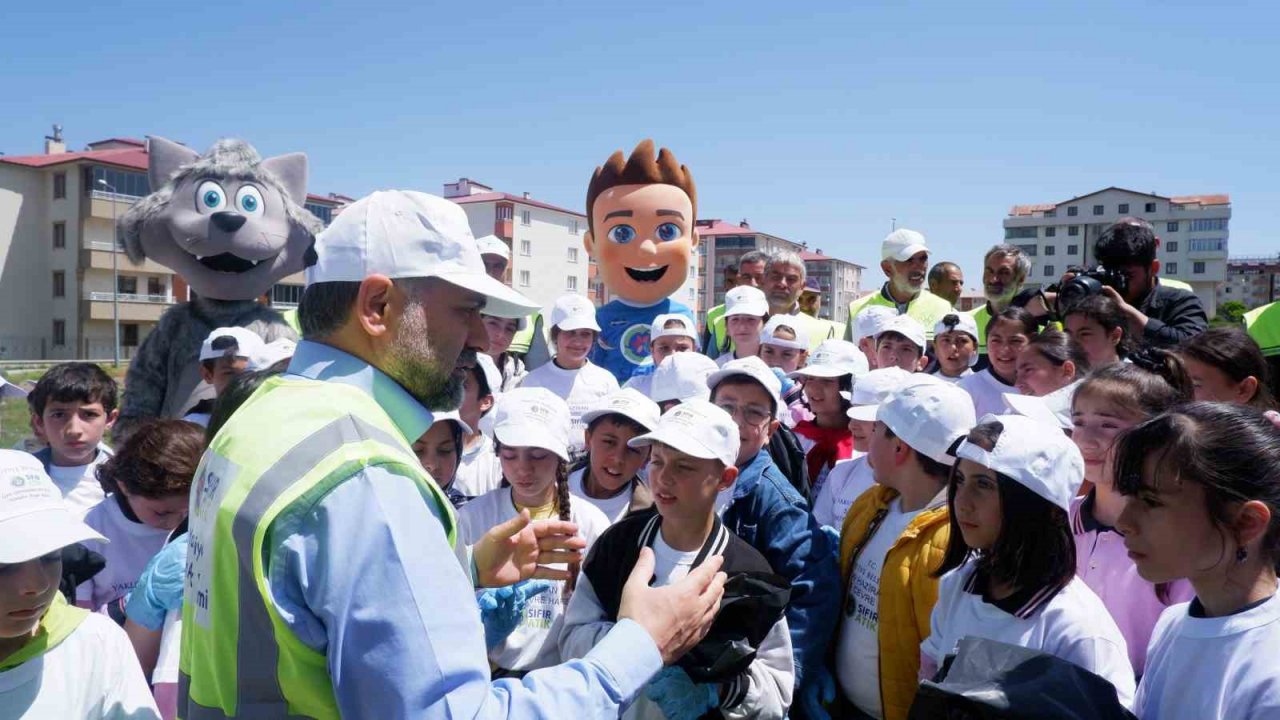 Öğrencilerden örnek çevre farkındalığı