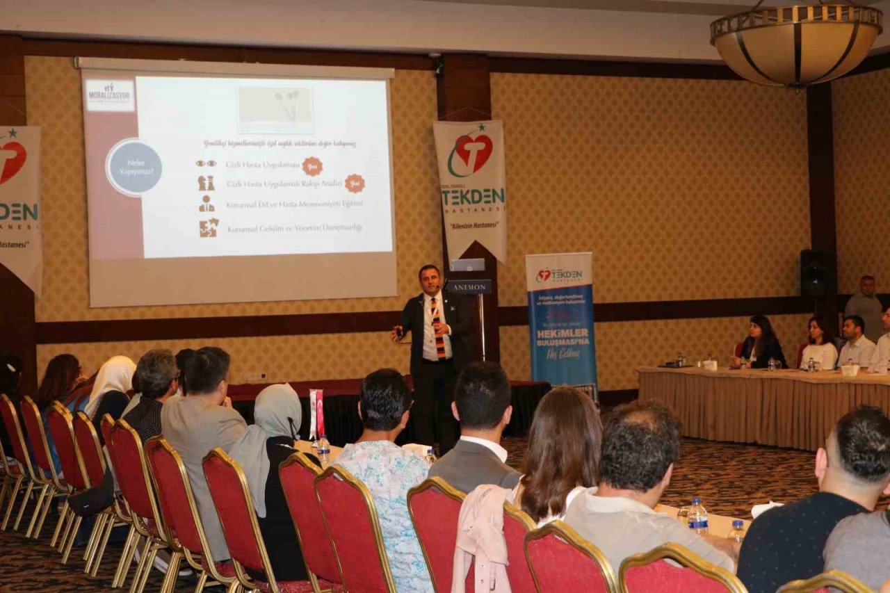 Tekden Hastanesi hekimleriyle geleceğe yatırım yaptı