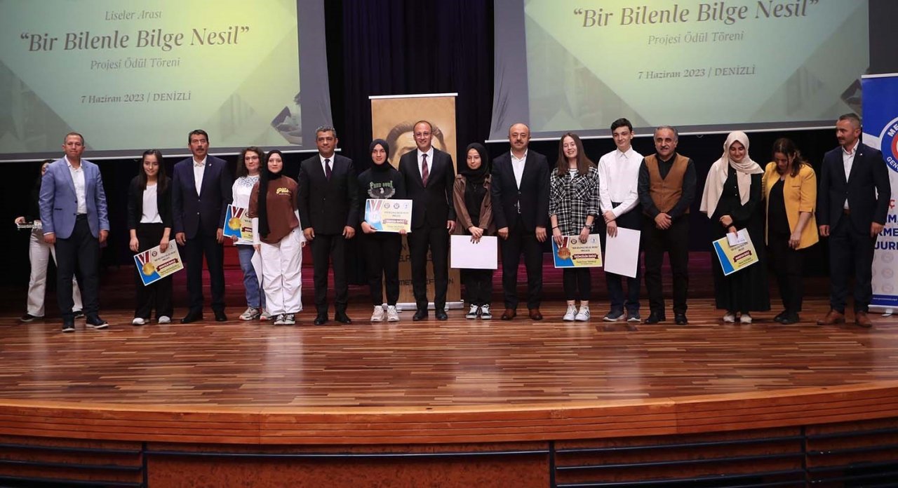 Bir bilenle bilge nesil yarışması ödül töreni gerçekleşti