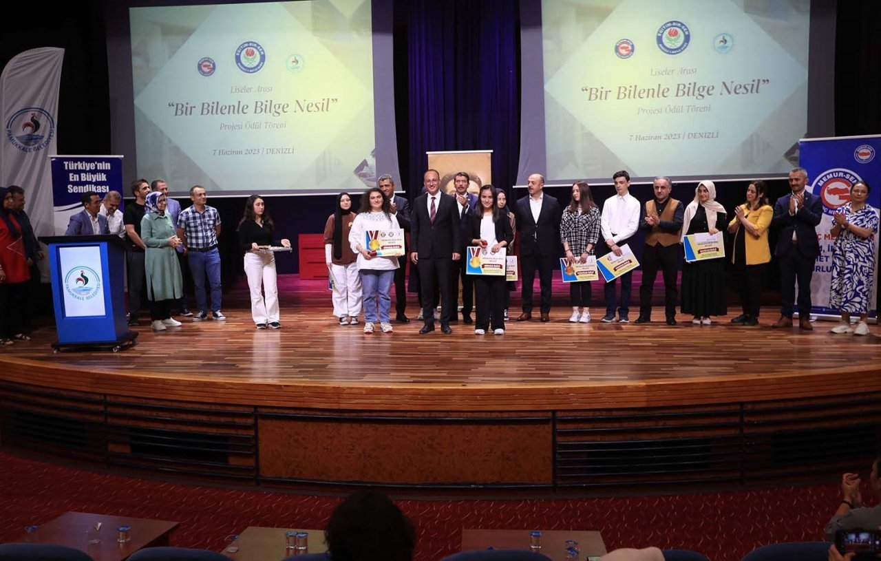 Bir bilenle bilge nesil yarışması ödül töreni gerçekleşti