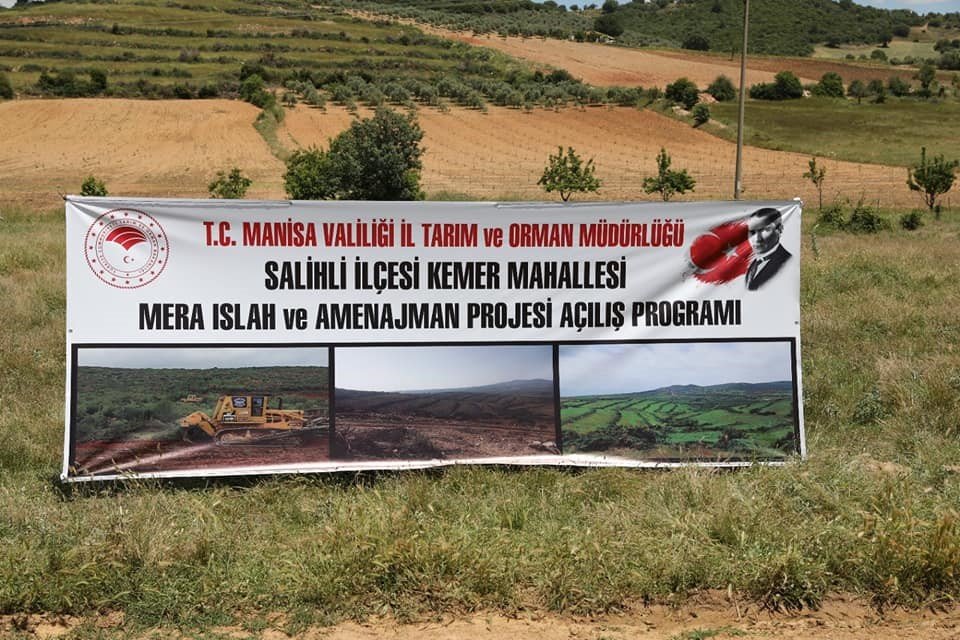 Salihli’de Mera Islah ve Amenajman Projesi açıldı