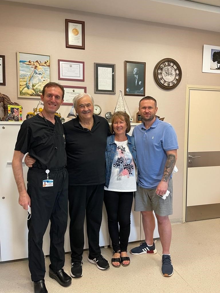 İngiliz hastaya Türk hekimi şifası