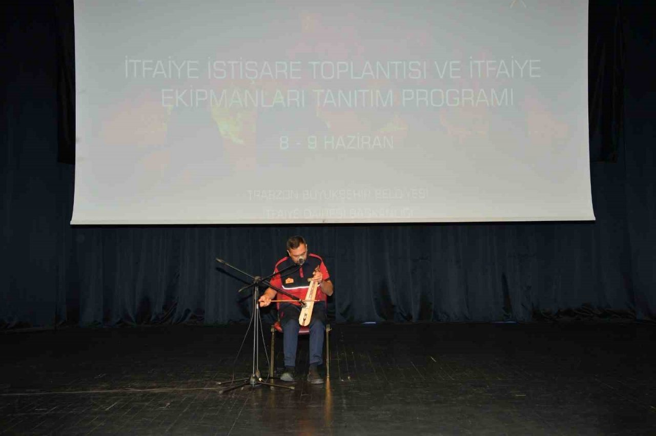 İtfaiyeciler Trabzon’da bir araya geldi