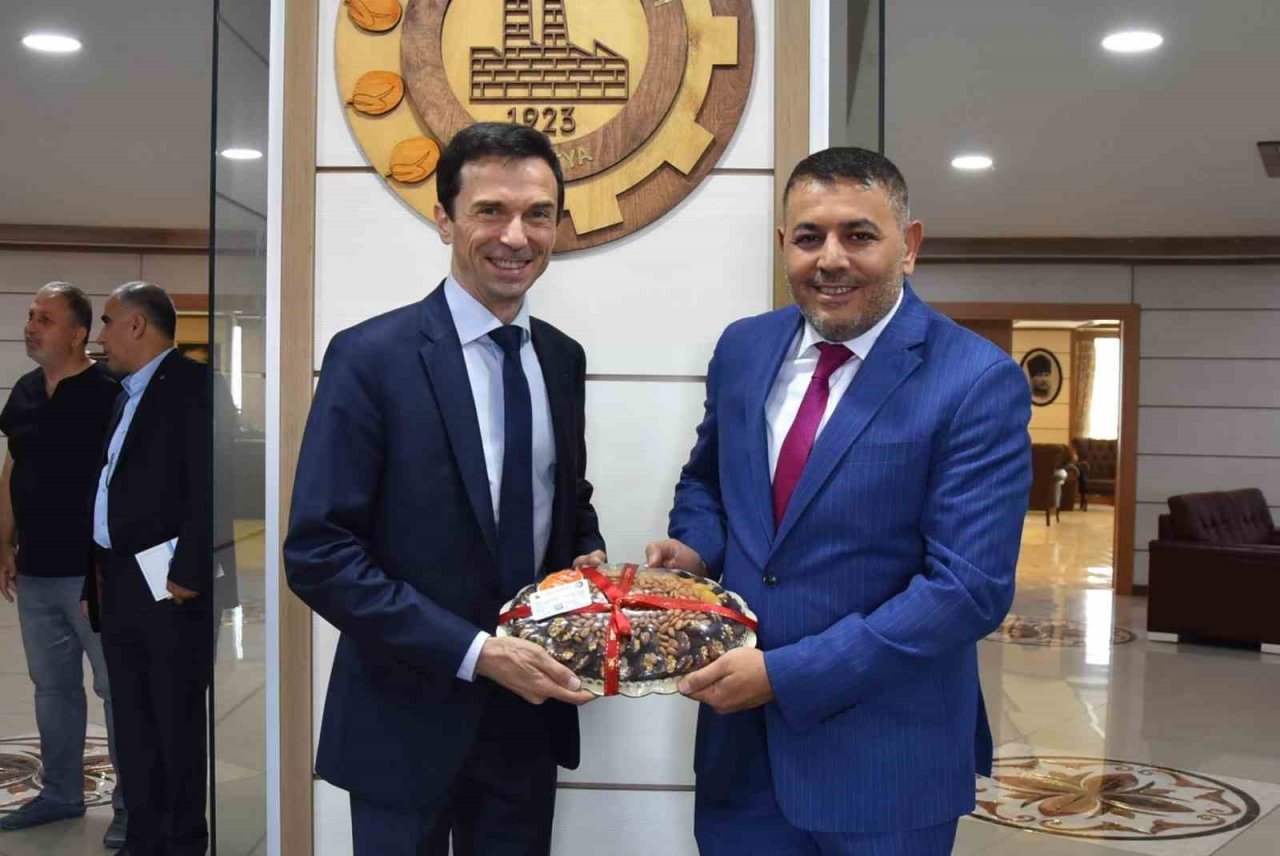 Türk-Fransız Ticaret Derneği heyeti Malatya TSO heyeti ile bir araya geldi