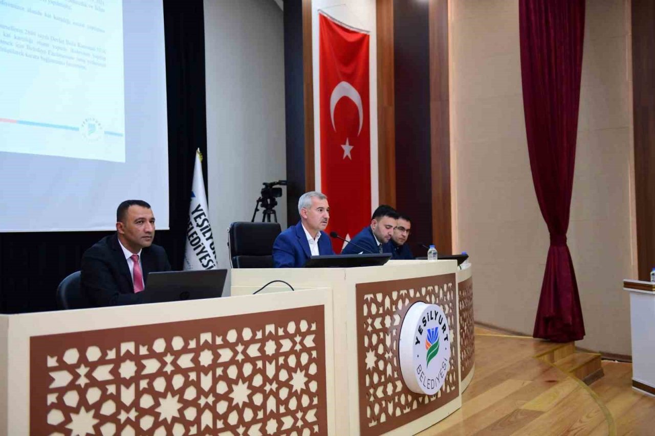 Yeşilyurt Belediye Meclisi Haziran ayı toplantısı yapıldı