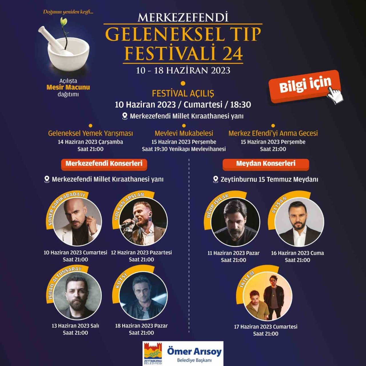 24. Merkezefendi Geleneksel Tıp Festivali başlıyor