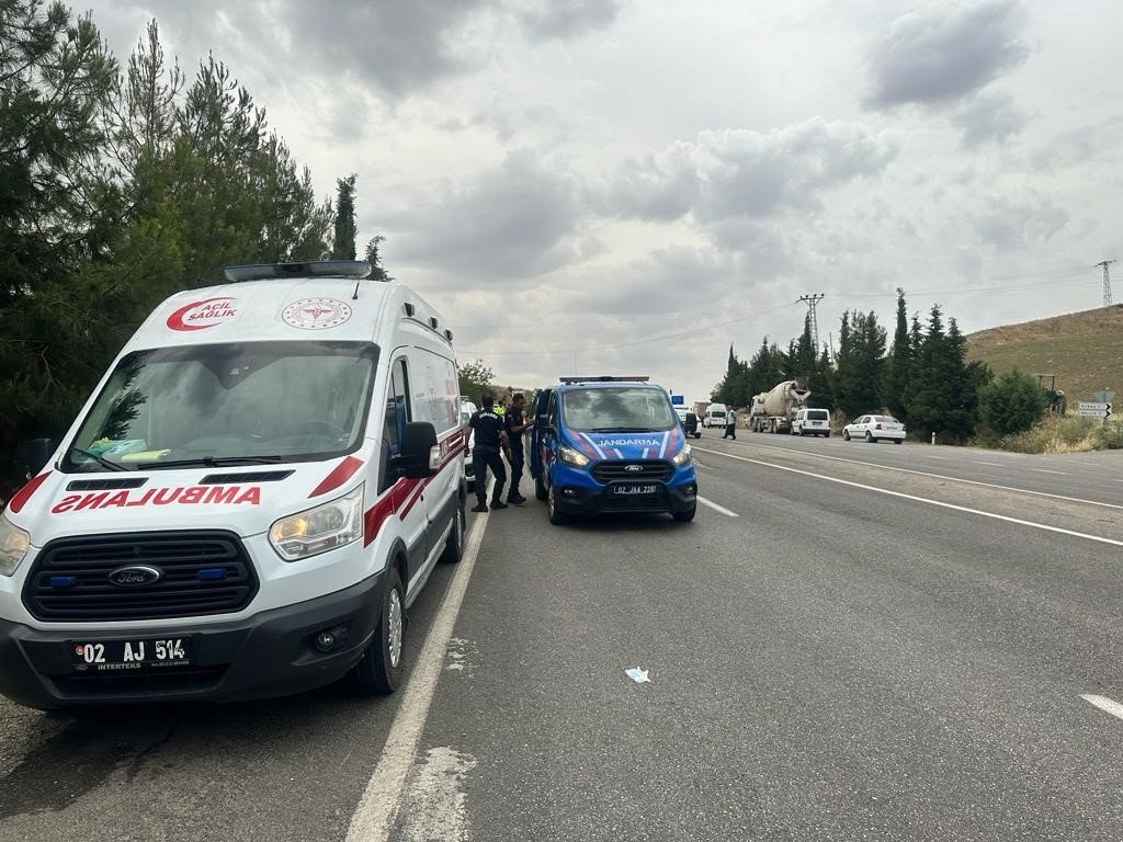 Adıyaman’da feci kaza: 1 ölü, 1 yaralı