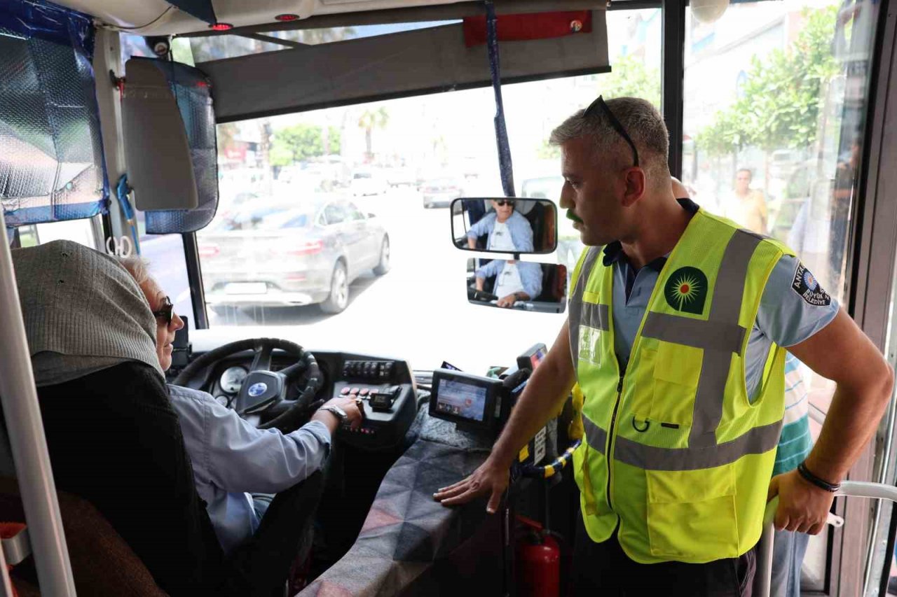 Büyükşehir’den otobüslere klima denetimi