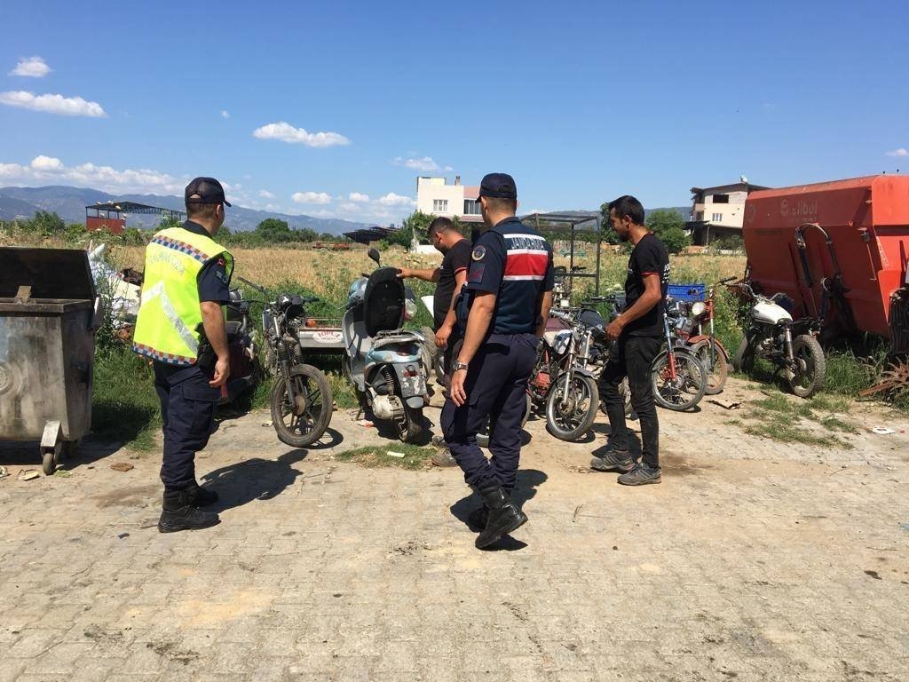 Aydın’da 16 araç trafikten men edildi