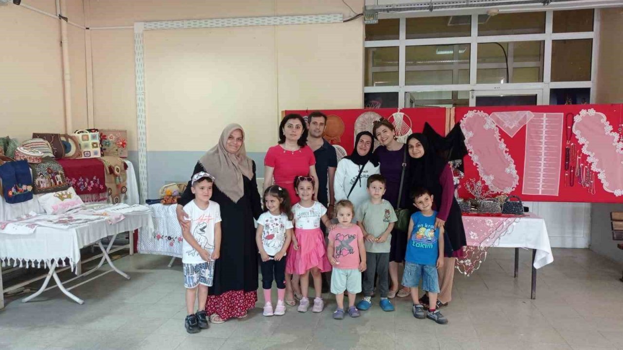 Aydınlı anneler emeklerini görücüye çıkardı