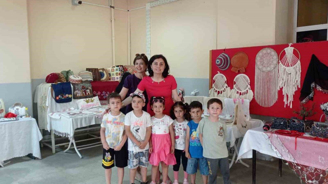 Aydınlı anneler emeklerini görücüye çıkardı