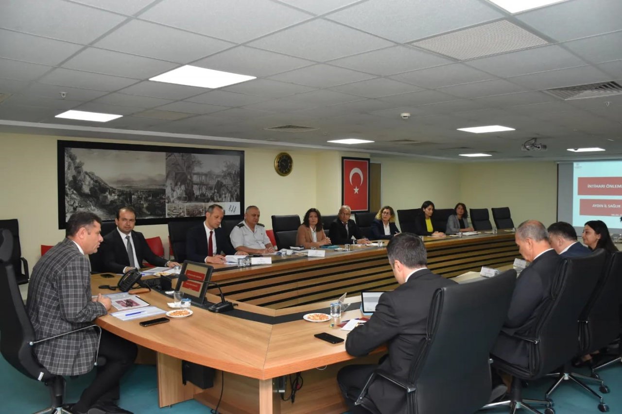 Aydın’da İntiharı Önleme İl Komisyonu Toplantısı gerçekleştirildi