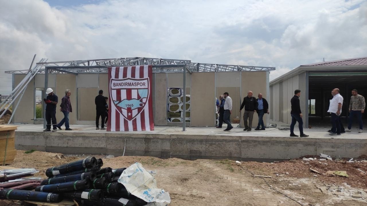 Bandırma Spor Kulübü, yeni tesislerinin tanıtımını yaptı