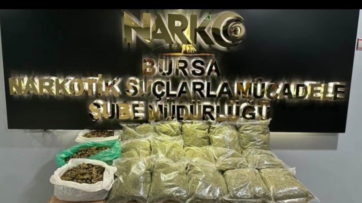 Bursa’da nefes kesen uyuşturucu operasyonu...Havadan ve karadan takiple böyle yakalandı