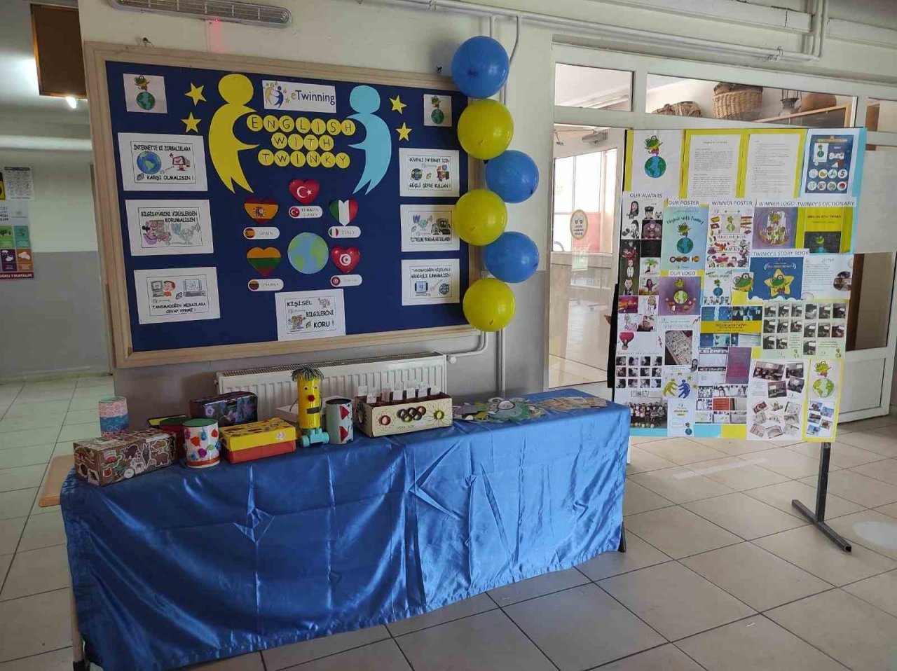 Çallı öğrenciler, 5 ülkeden yaşıtlarıyla ortak proje yürüttü