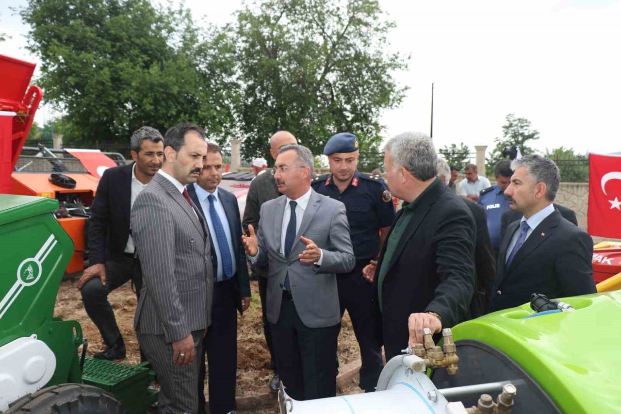 Çiftçilere 1 milyon lira değerinde yüzde 100 hibeli makine desteği