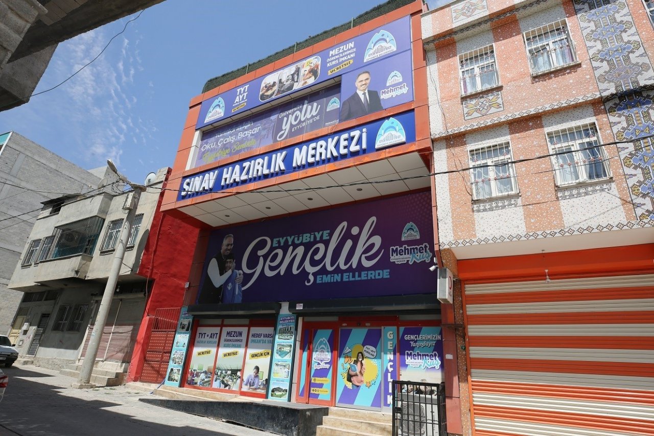 Eyyübiye’de gençler sınavlara hazır