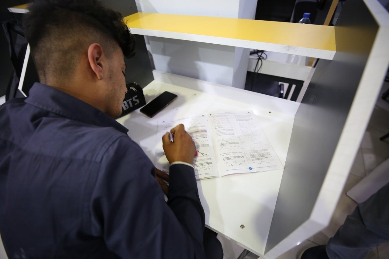 Eyyübiye’de gençler sınavlara hazır