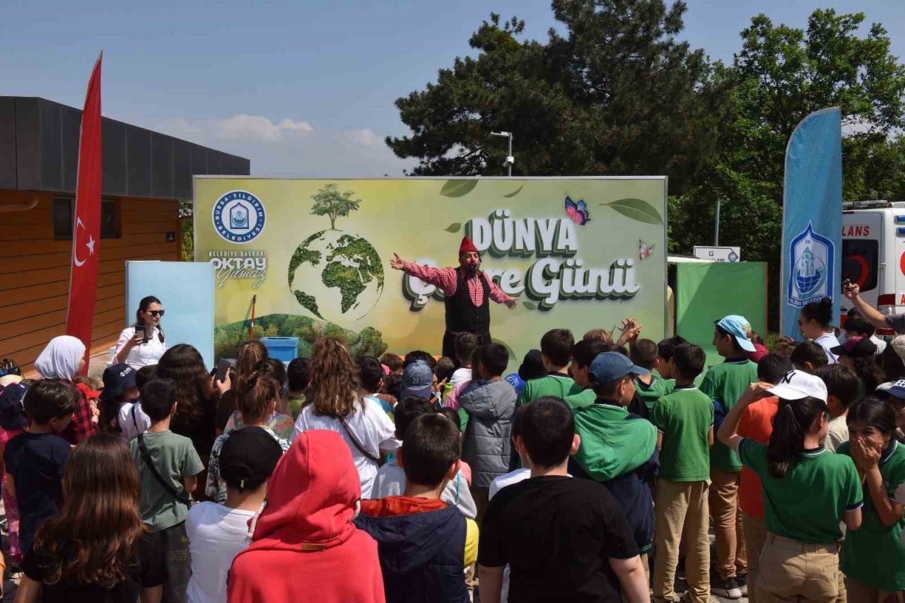 Yıldırım Belediyesi’nden Dünya Çevre Günü etkinliği