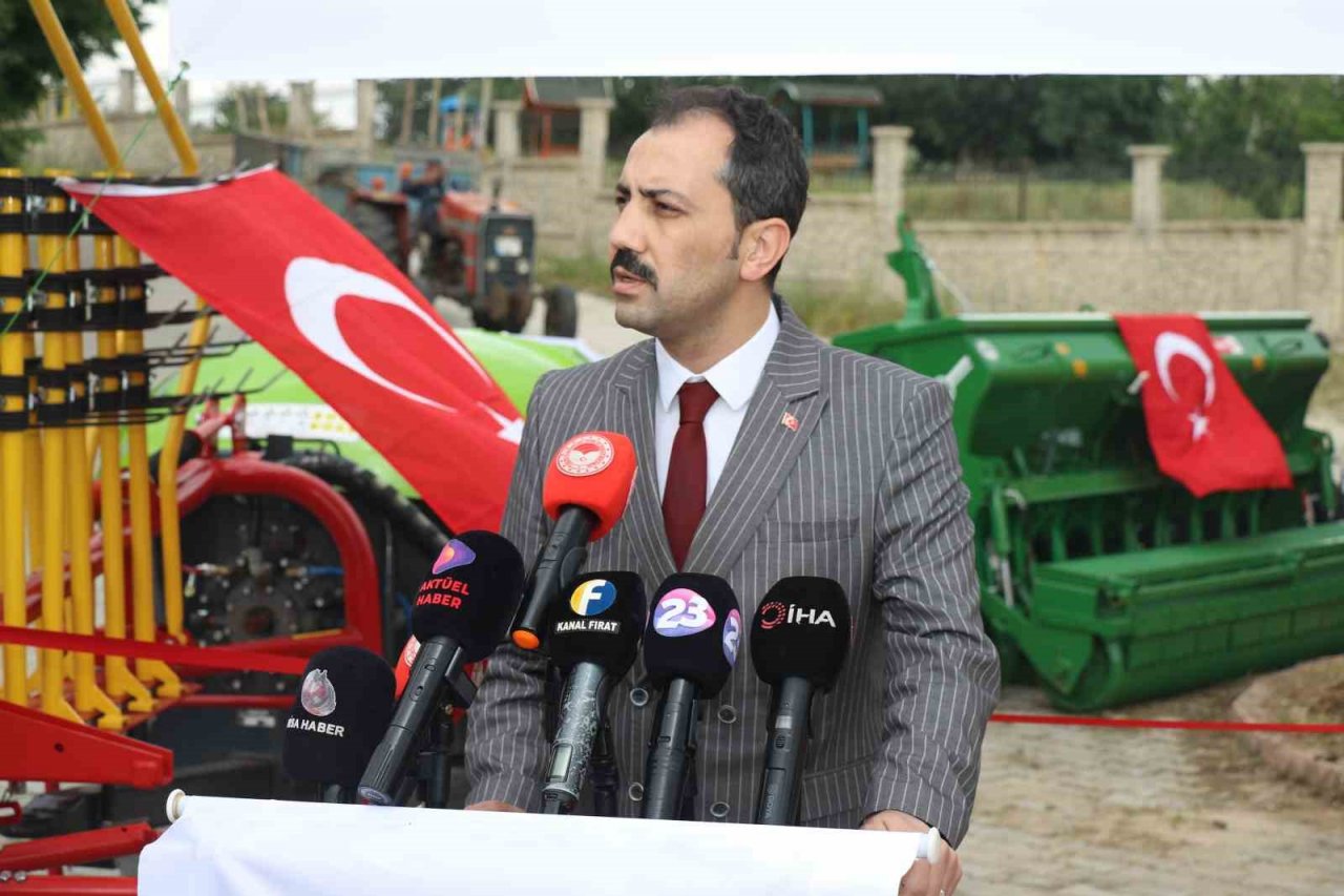Çiftçilere 1 milyon lira değerinde yüzde 100 hibeli makine desteği