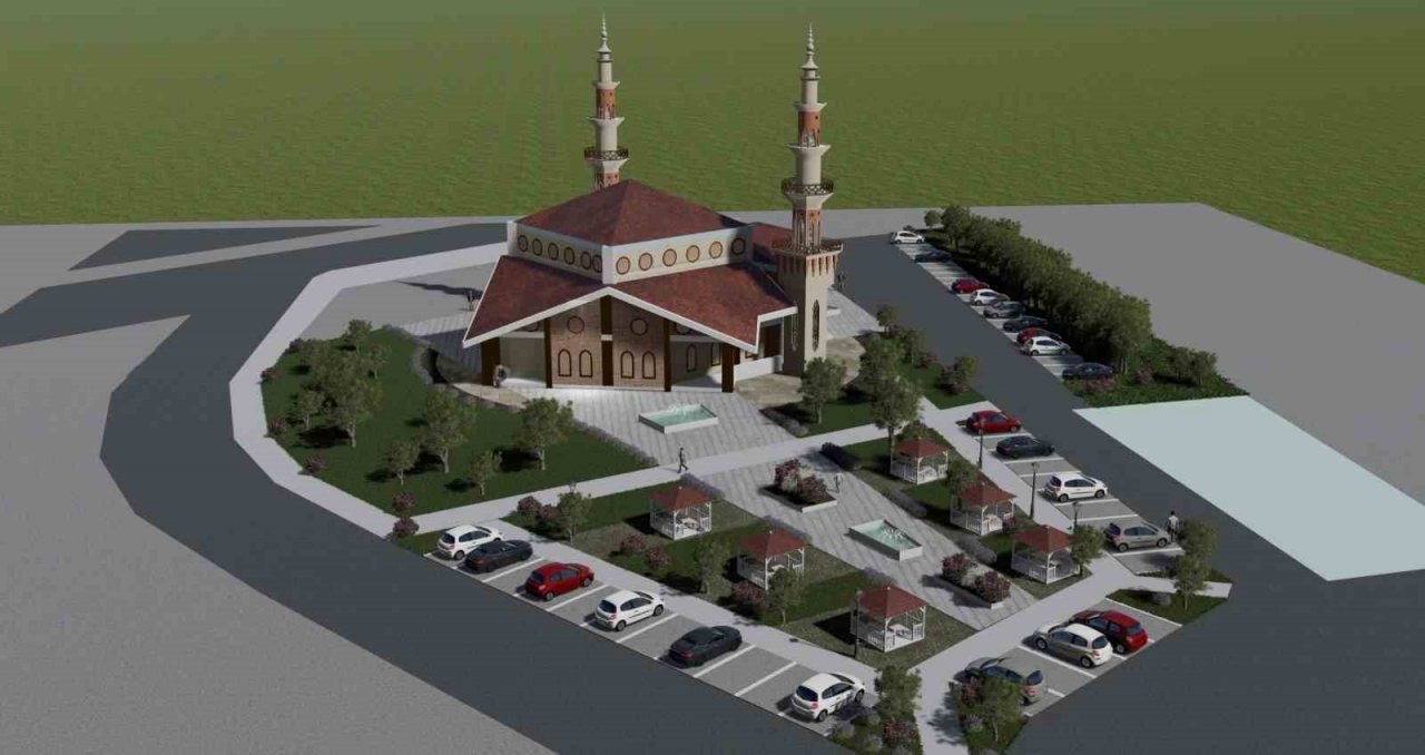 Aliağa Sanayi Sitesi Cami Projesi’nin temel atma töreni gerçekleştirildi