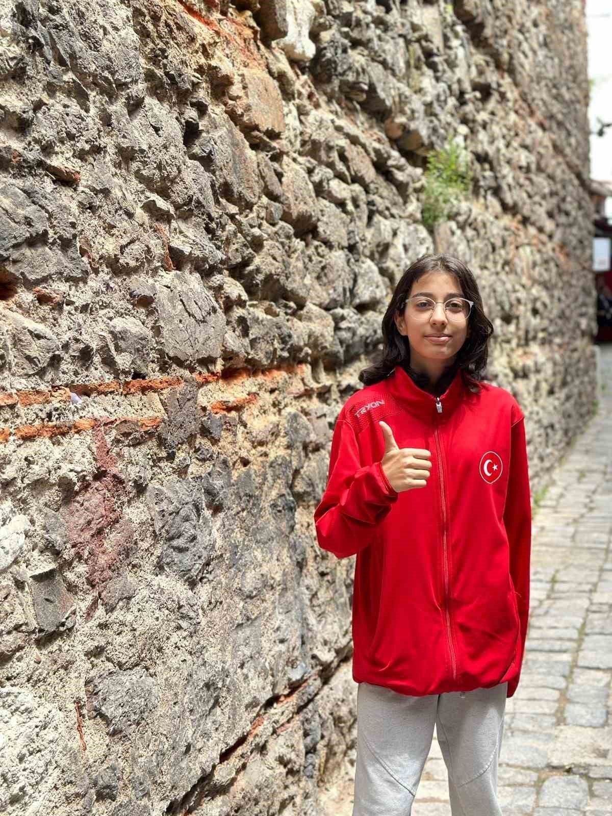 Yıldız ablasına sözünü tuttu, Balkan ikincisi oldu