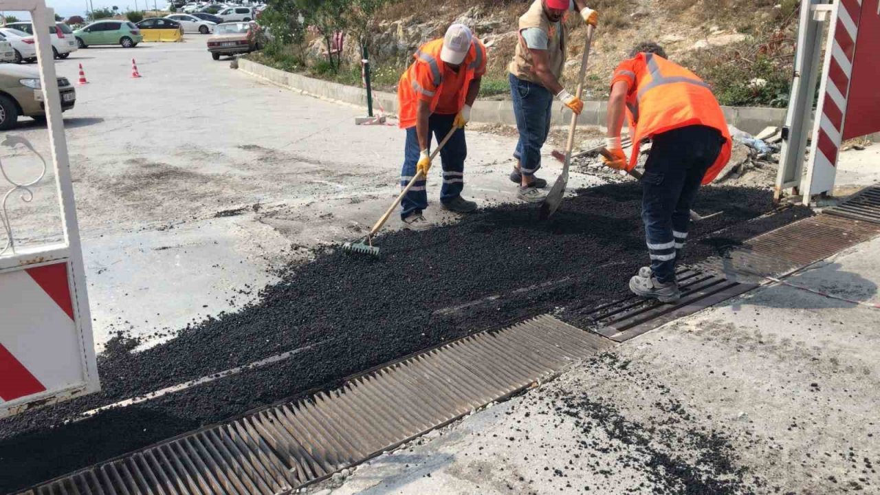 Kuşadası Belediyesi ilçede çalışmalarını sürdürüyor
