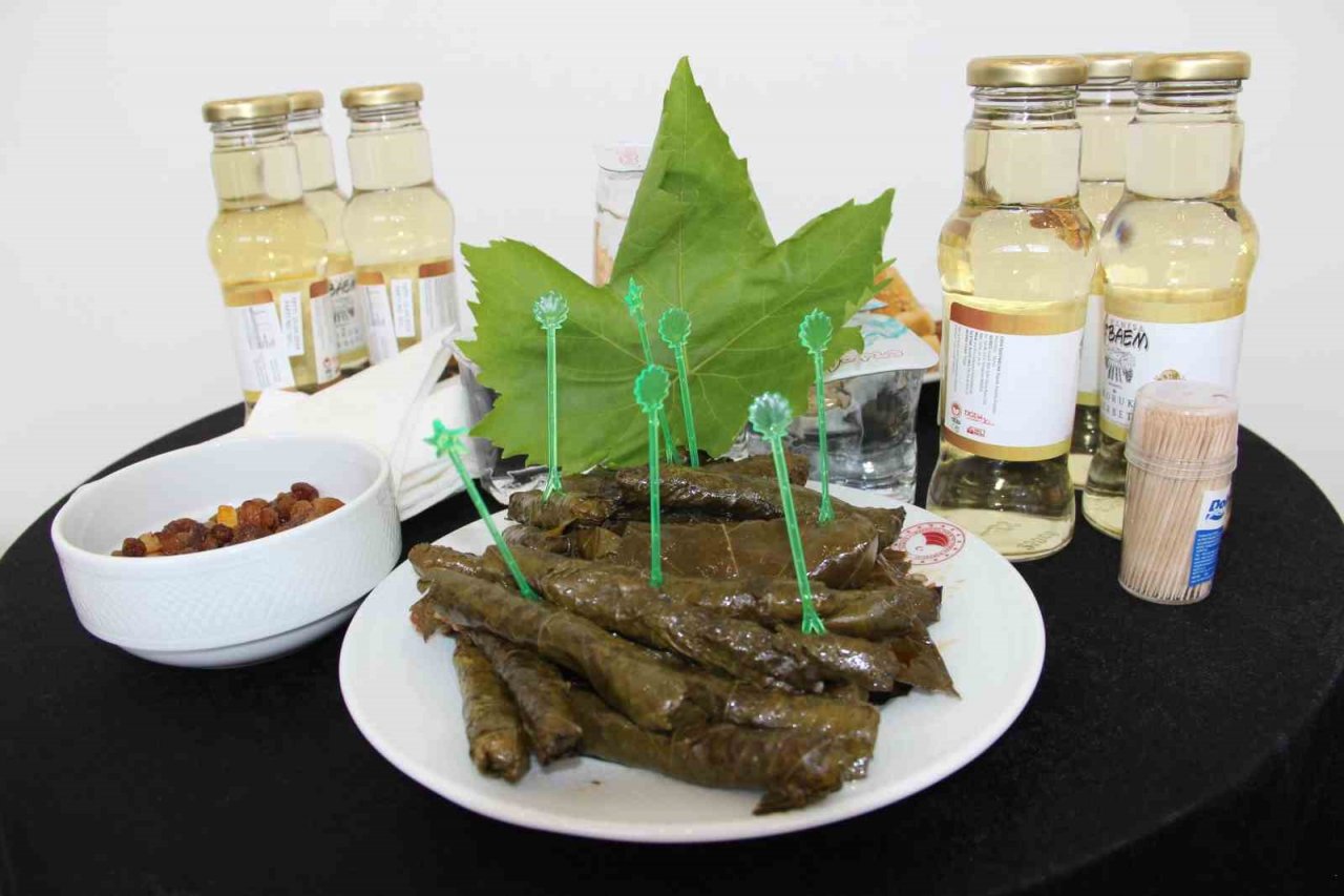 Manisa asma yaprağı değerine değer kattı