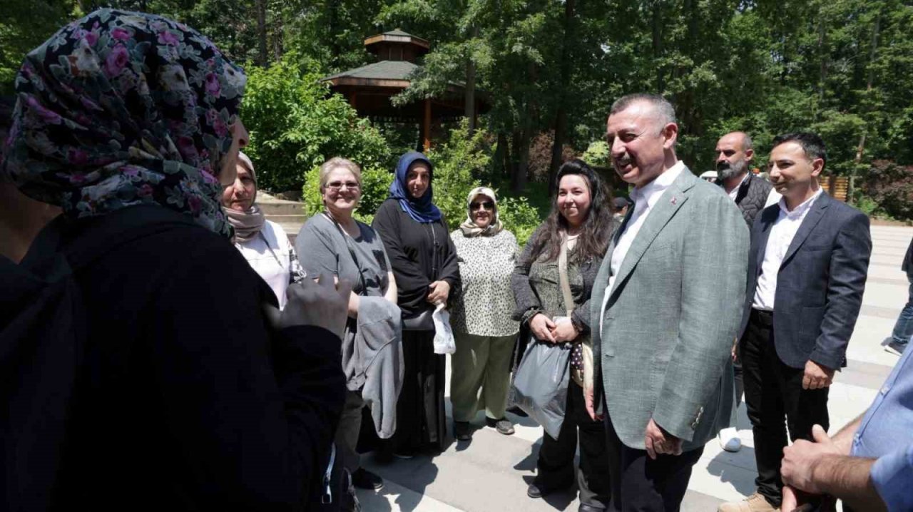 Başkan Büyükakın: "Ormanya’da her ay 500 bin misafirimizi konuk ediyoruz"