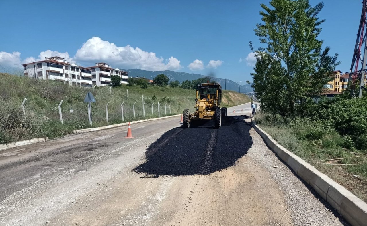 Safranbolu’da asfalt çalışması başlatıldı