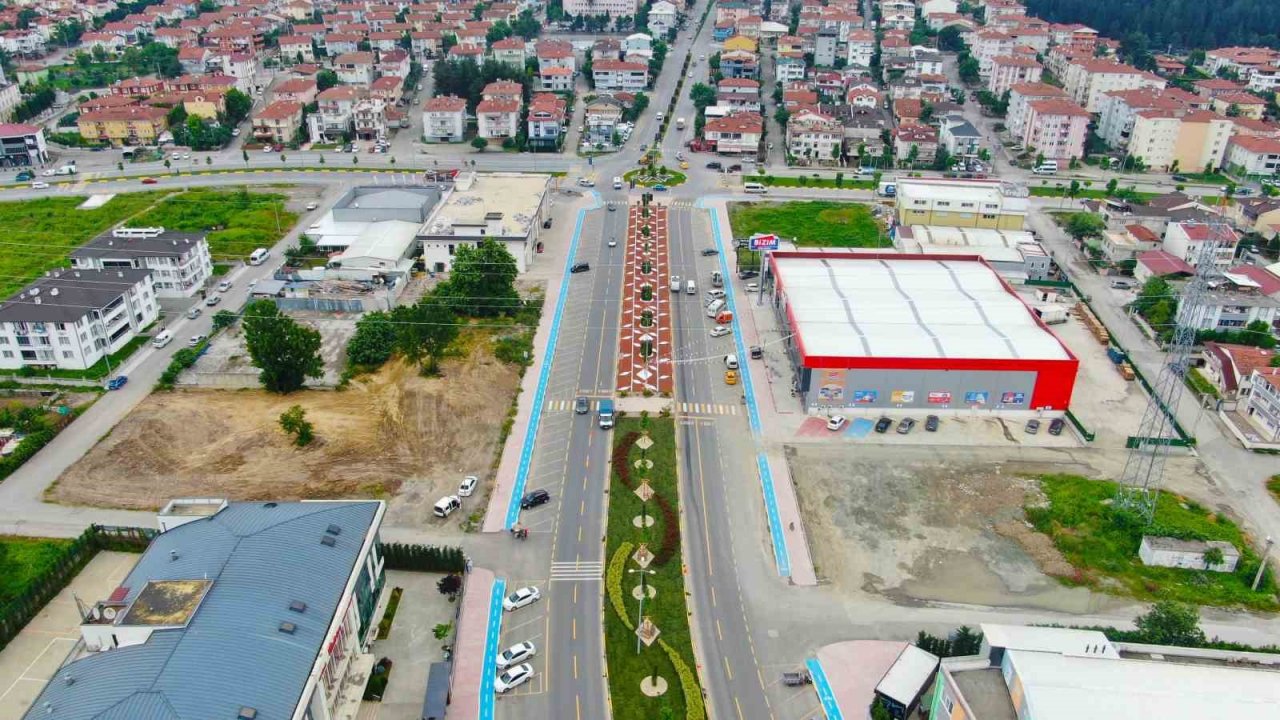 Sakarya’nın en geniş caddesine yepyeni konsept