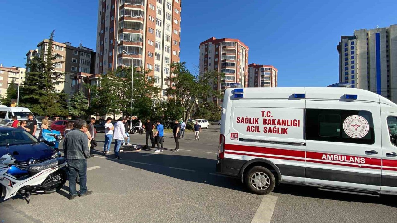 Çorlu’da trafik kazası: 1 yaralı
