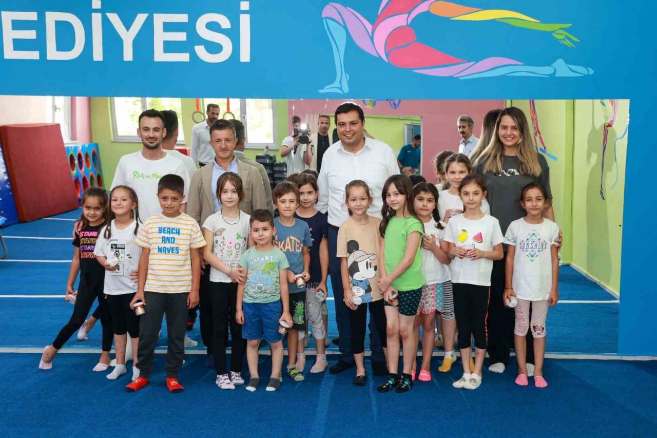 Uşak Belediyesi çocukların tatiline değer katıyor