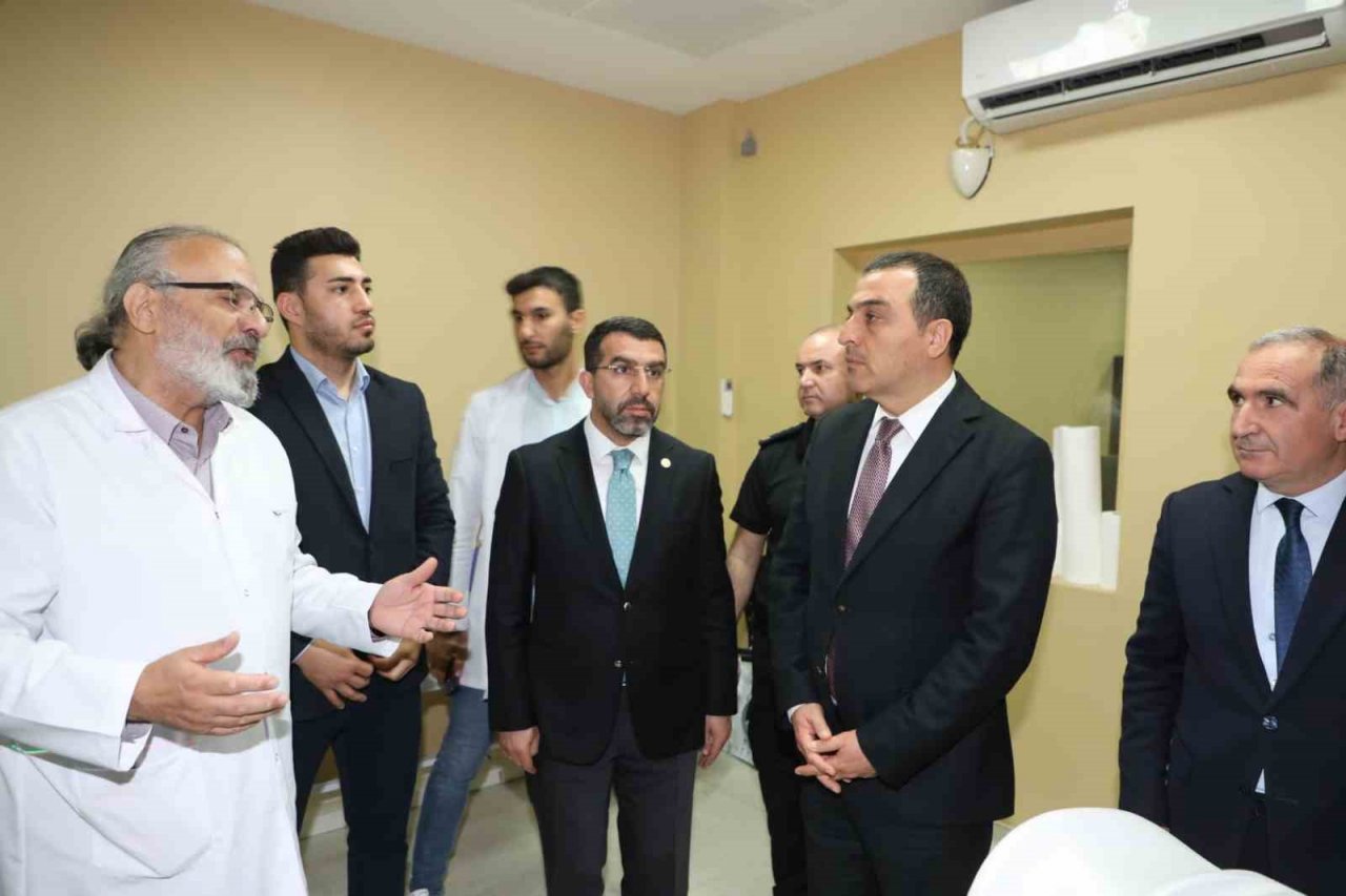 Vali Türker Öksüz, Onkoloji Servisi’nin açılışını yaptı
