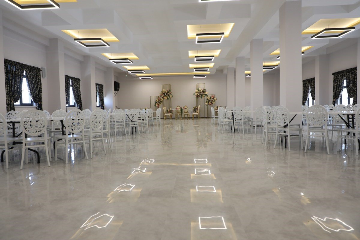 Melikgazi’nin yenilediği düğün salonu en özel günlere ev sahipliği yapacak