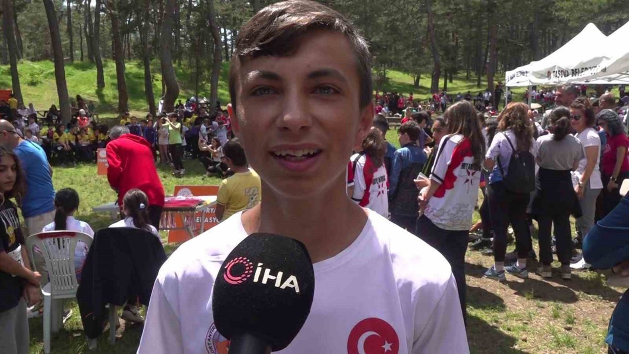 Oryantiring U-14 Türkiye Şampiyonası Amasya’da başladı