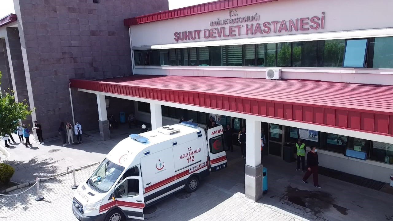 Devlet Hastanesinde gerçeğini aratmayan afet ve acil durum tatbikat