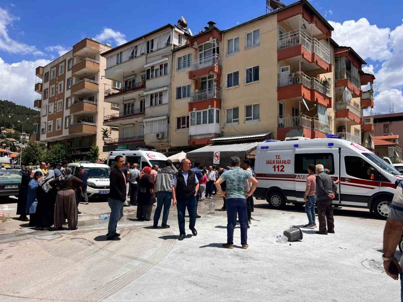 Burdur’da bunalıma girip benzinle kendini yaktı