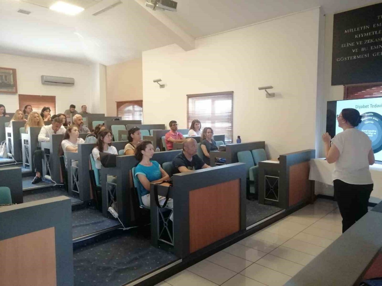 Muğla’da okulda diyabet eğitimi verildi